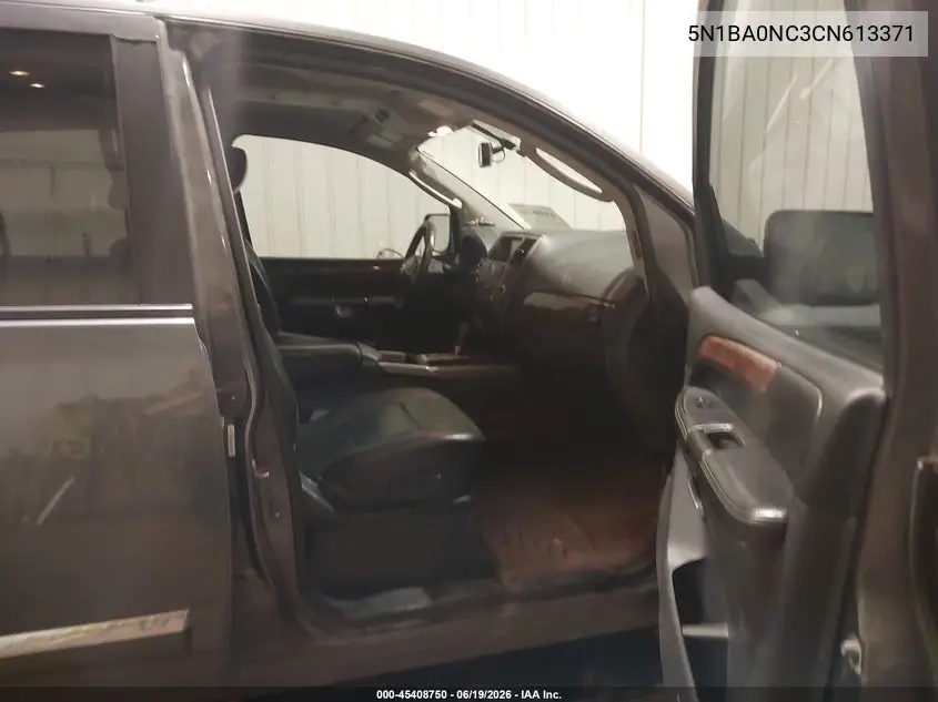 2012 Nissan Armada Sl VIN: 5N1BA0NC3CN613371 Lot: 45408750