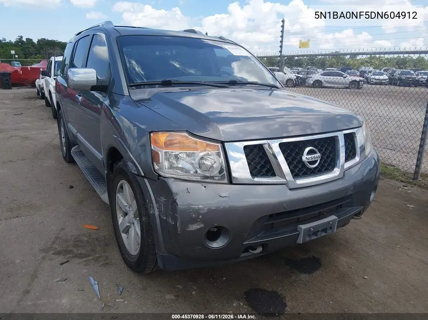 5N1BA0NF5DN604912 2013 Nissan Armada Platinum
