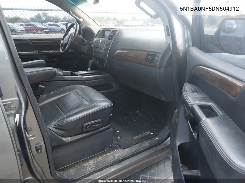 5N1BA0NF5DN604912 2013 Nissan Armada Platinum