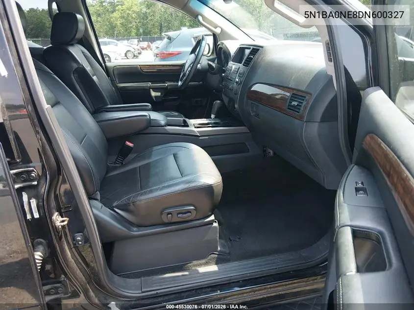 2013 Nissan Armada Platinum VIN: 5N1BA0NE8DN600327 Lot: 45530076