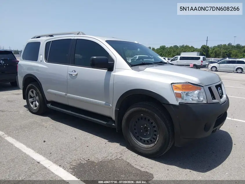 2013 Nissan Armada Sv VIN: 5N1AA0NC7DN608266 Lot: 45677716
