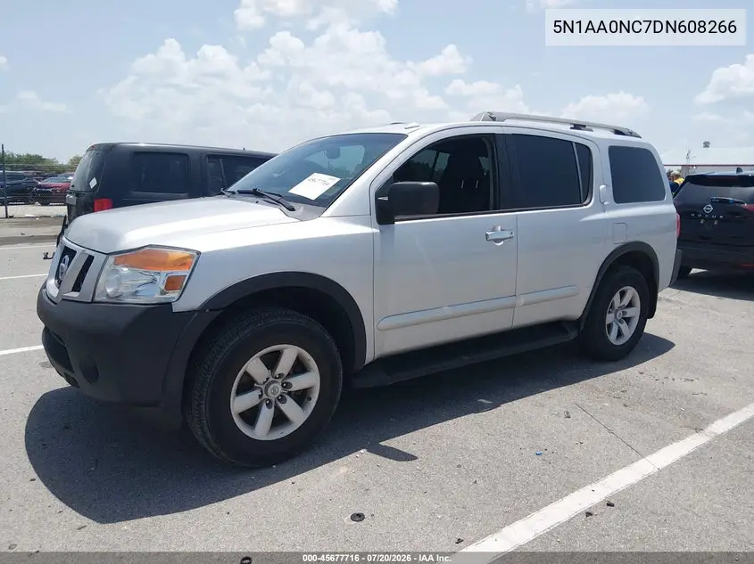 2013 Nissan Armada Sv VIN: 5N1AA0NC7DN608266 Lot: 45677716
