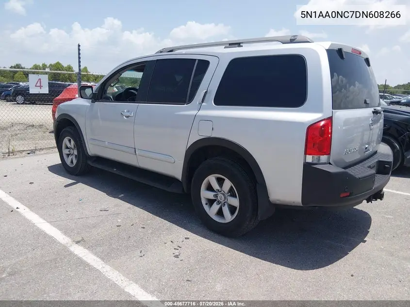 2013 Nissan Armada Sv VIN: 5N1AA0NC7DN608266 Lot: 45677716
