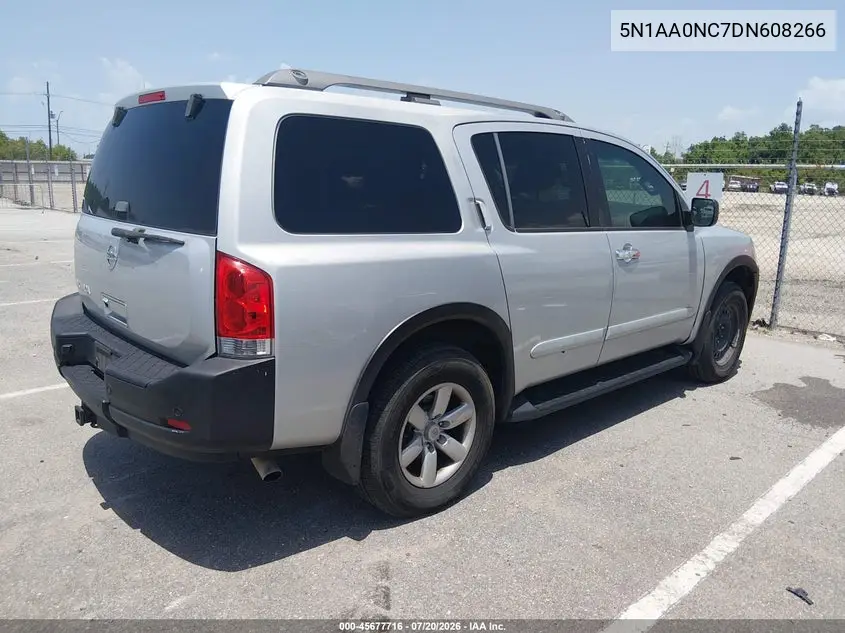 2013 Nissan Armada Sv VIN: 5N1AA0NC7DN608266 Lot: 45677716