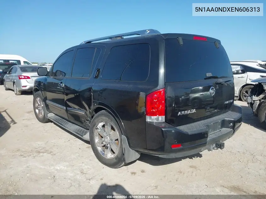 2014 Nissan Armada Platinum/Sl/Sv VIN: 5N1AA0NDXEN606313 Lot: 45566054