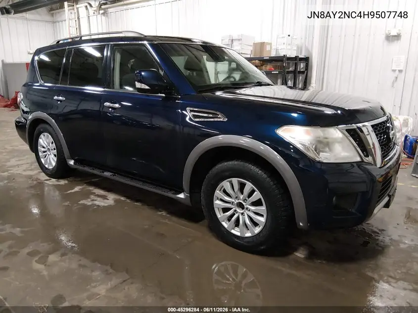 2017 Nissan Armada Sv VIN: JN8AY2NC4H9507748 Lot: 45296284