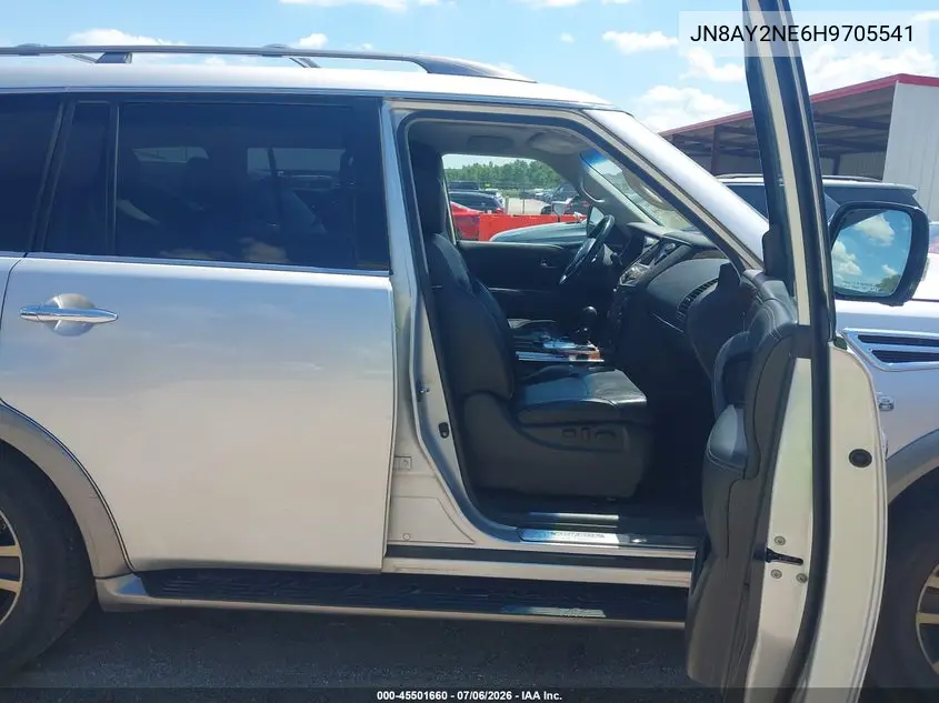 2017 Nissan Armada Platinum VIN: JN8AY2NE6H9705541 Lot: 45501660