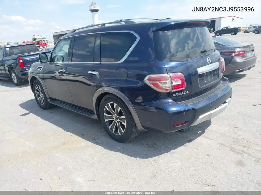 2018 Nissan Armada Sl VIN: JN8AY2NC3J9553996 Lot: 45241525