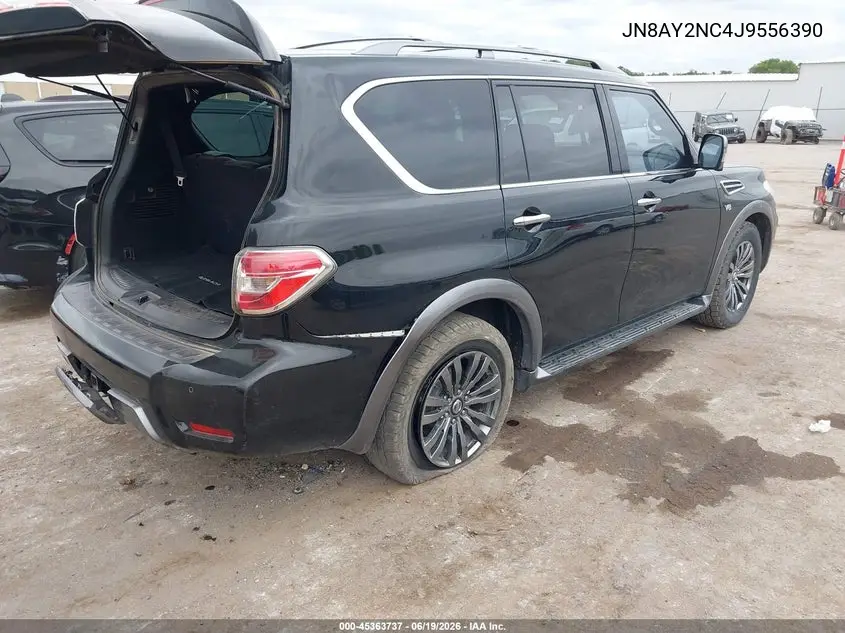 2018 Nissan Armada Platinum VIN: JN8AY2NC4J9556390 Lot: 45363737
