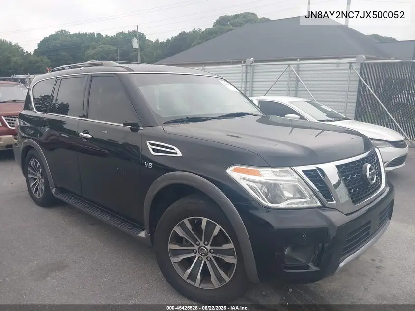 2018 Nissan Armada Sl VIN: JN8AY2NC7JX500052 Lot: 45425528