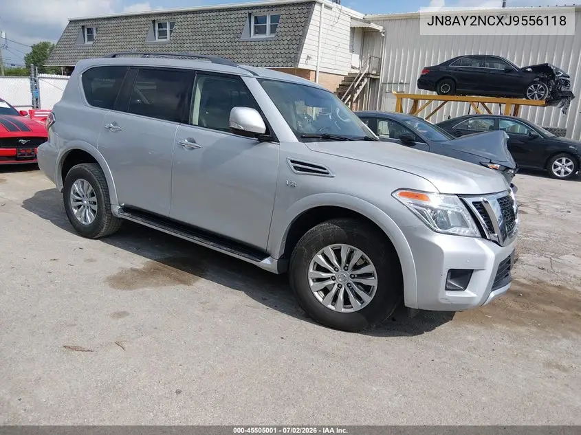 2018 Nissan Armada Sv VIN: JN8AY2NCXJ9556118 Lot: 45505001