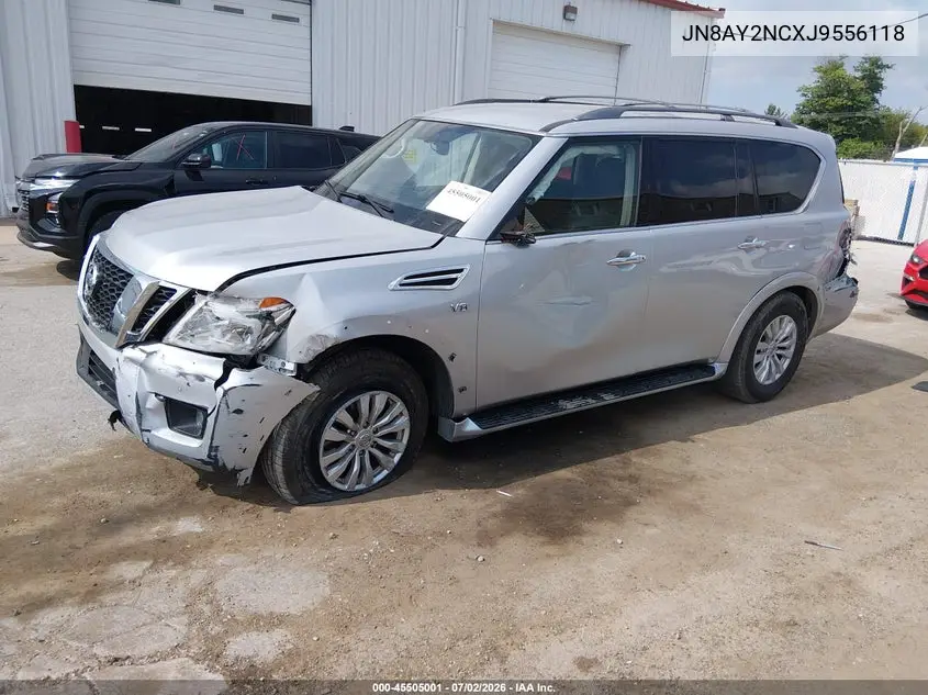 2018 Nissan Armada Sv VIN: JN8AY2NCXJ9556118 Lot: 45505001