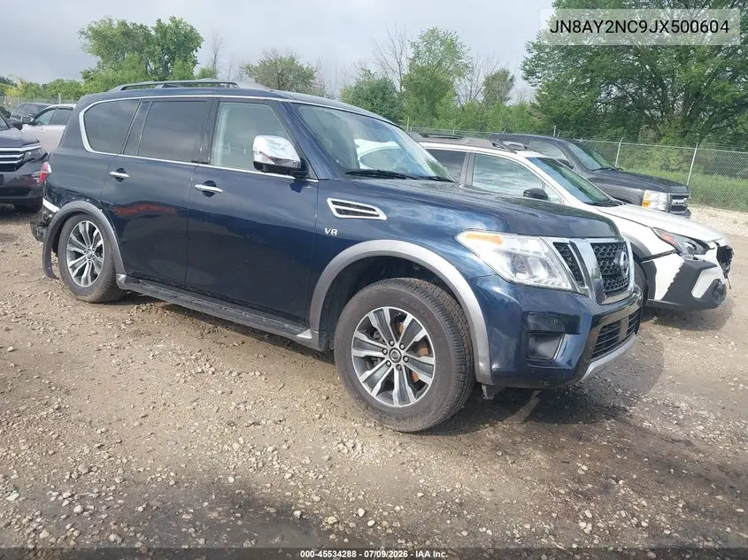 2018 Nissan Armada Sl VIN: JN8AY2NC9JX500604 Lot: 45534288