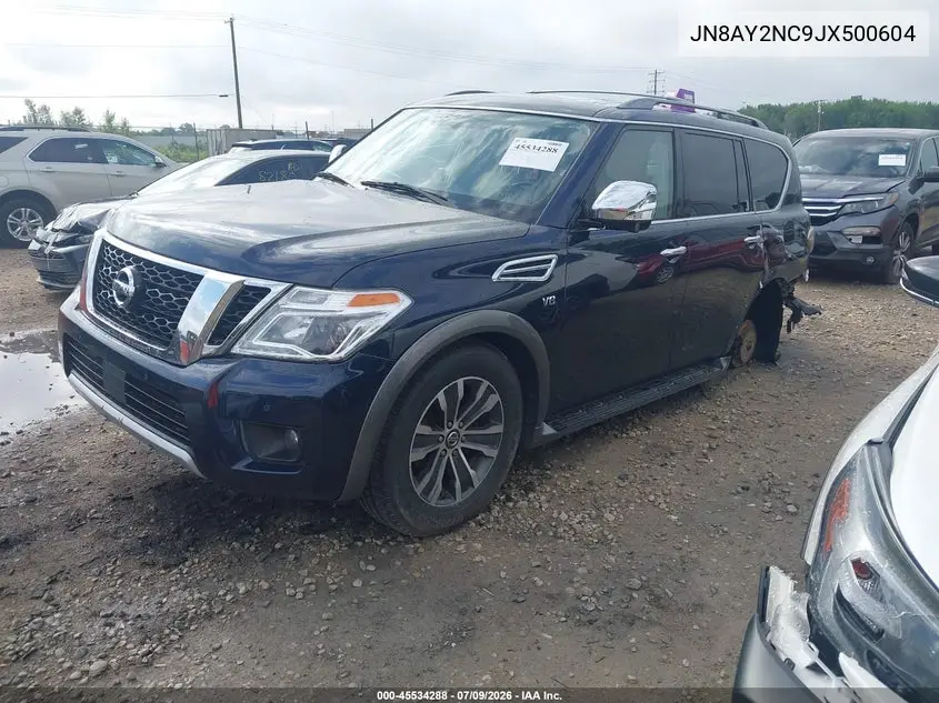 2018 Nissan Armada Sl VIN: JN8AY2NC9JX500604 Lot: 45534288