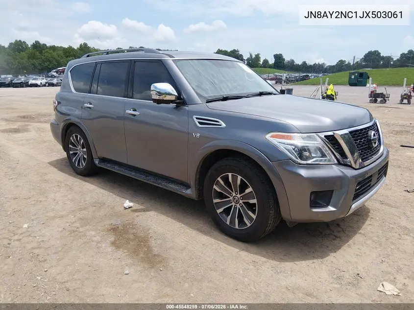 2018 Nissan Armada Sl VIN: JN8AY2NC1JX503061 Lot: 45548259