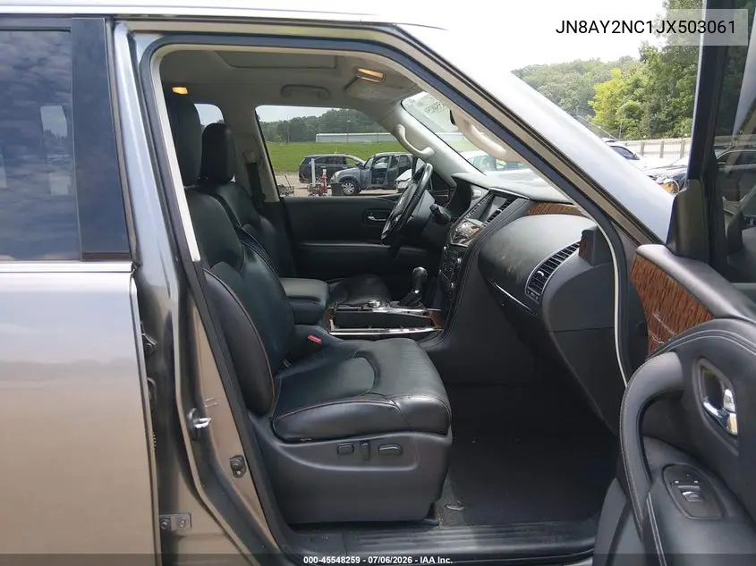 2018 Nissan Armada Sl VIN: JN8AY2NC1JX503061 Lot: 45548259