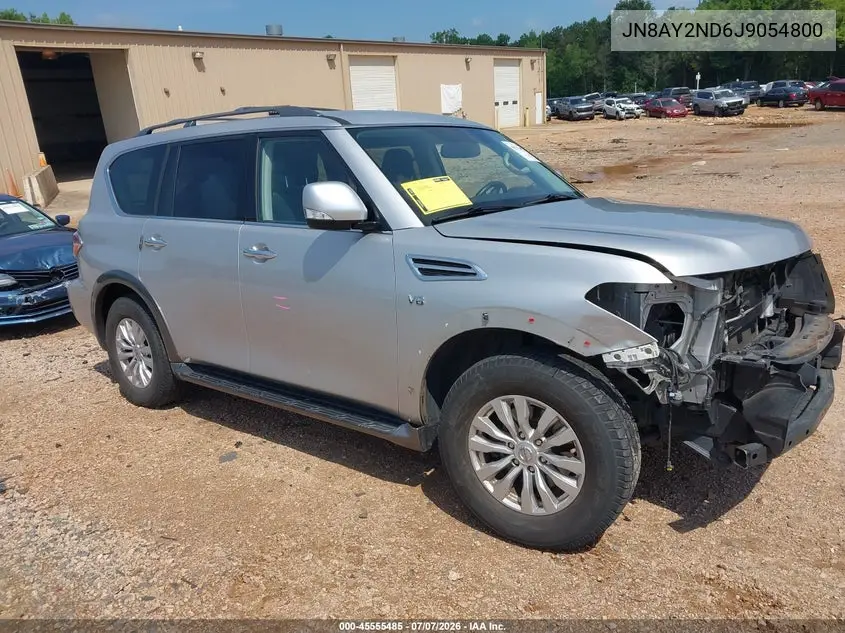 2018 Nissan Armada Sv VIN: JN8AY2ND6J9054800 Lot: 45555485