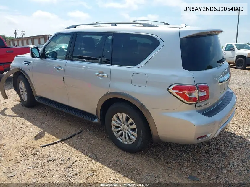 2018 Nissan Armada Sv VIN: JN8AY2ND6J9054800 Lot: 45555485