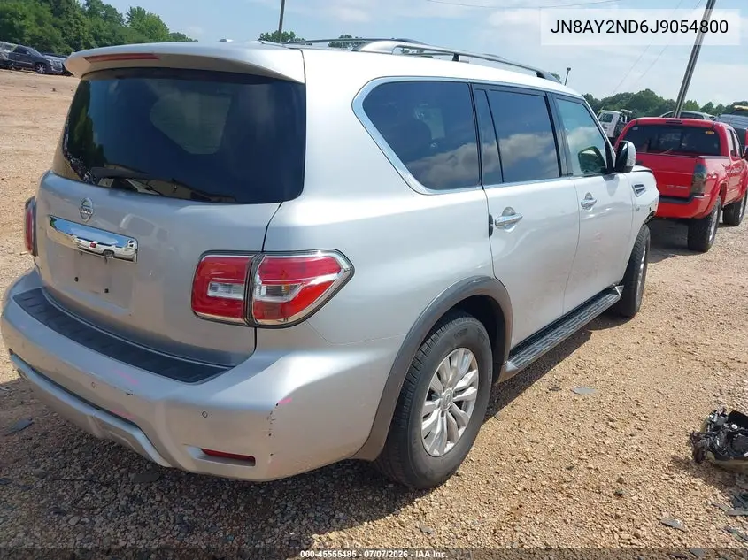 2018 Nissan Armada Sv VIN: JN8AY2ND6J9054800 Lot: 45555485