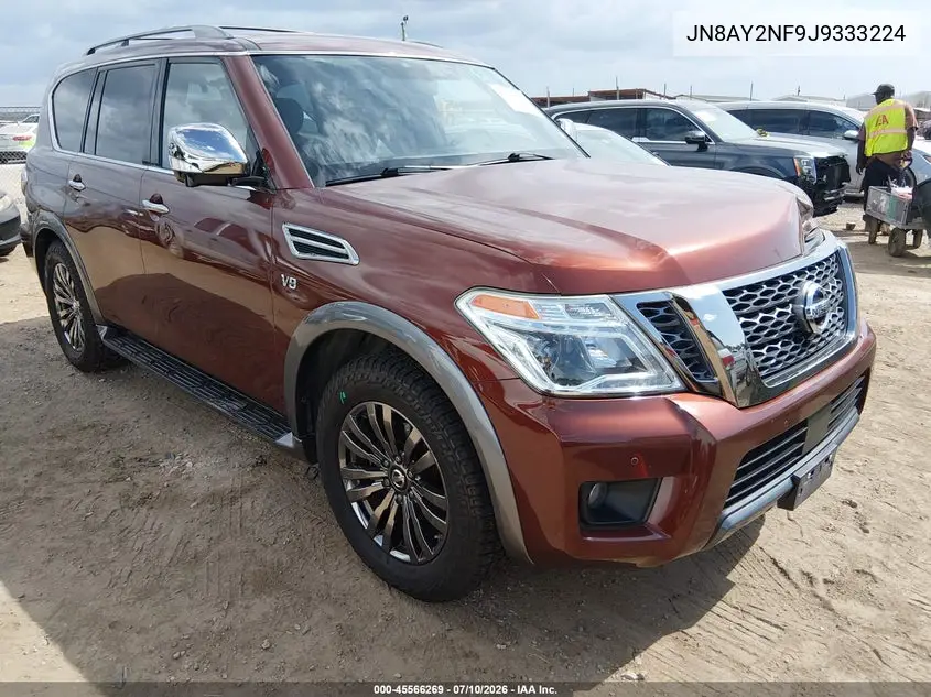 2018 Nissan Armada Platinum VIN: JN8AY2NF9J9333224 Lot: 45566269