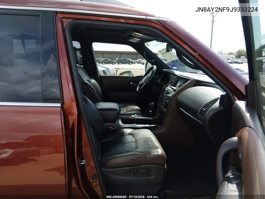 2018 Nissan Armada Platinum VIN: JN8AY2NF9J9333224 Lot: 45566269