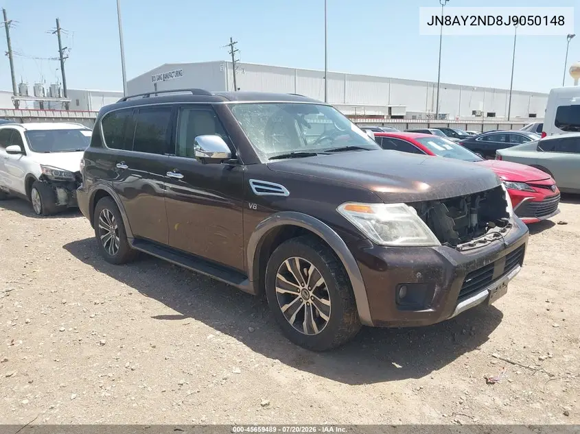 2018 Nissan Armada Sl VIN: JN8AY2ND8J9050148 Lot: 45659489