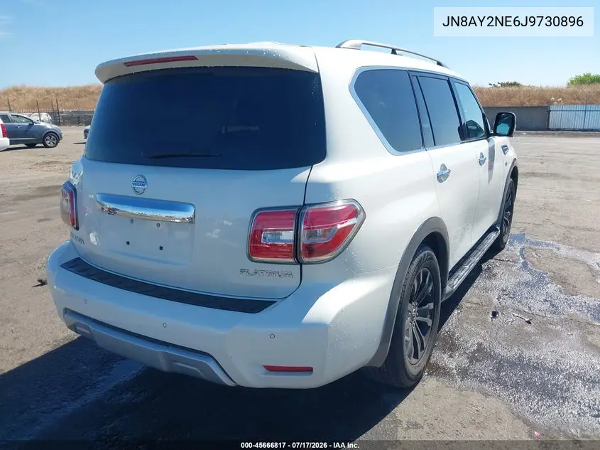 2018 Nissan Armada Platinum VIN: JN8AY2NE6J9730896 Lot: 45666817