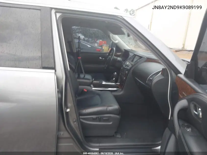 2019 Nissan Armada Sl VIN: JN8AY2ND9K9089199 Lot: 45384563