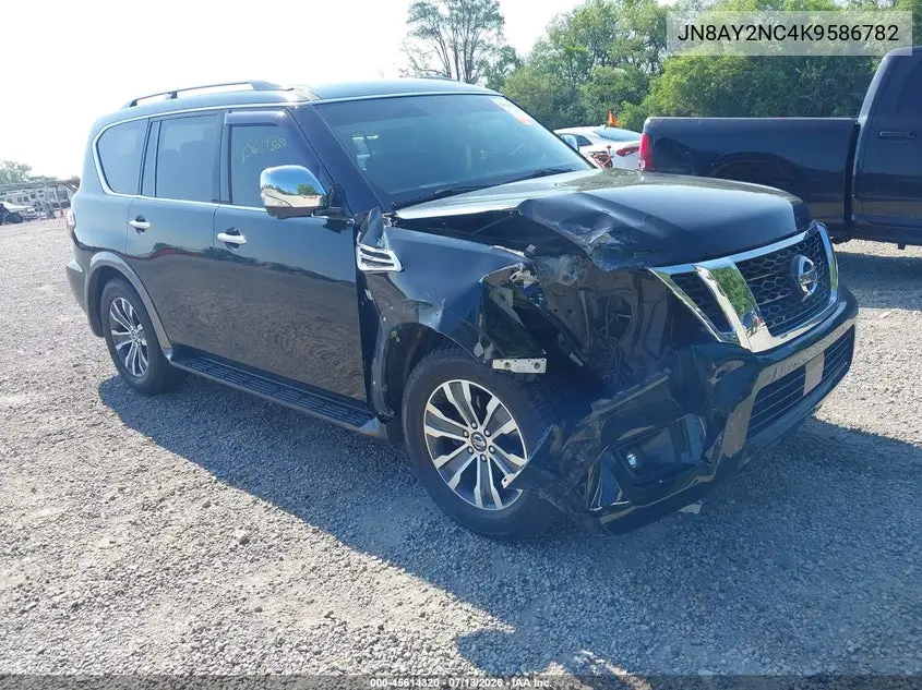 2019 Nissan Armada Sl VIN: JN8AY2NC4K9586782 Lot: 45614320
