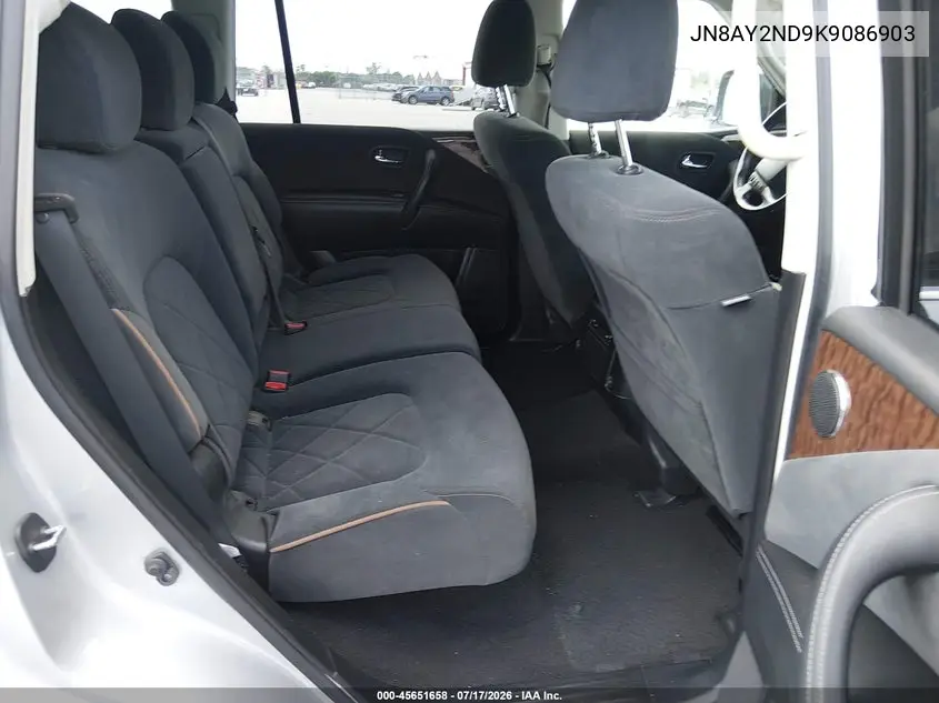 2019 Nissan Armada Sv VIN: JN8AY2ND9K9086903 Lot: 45651658