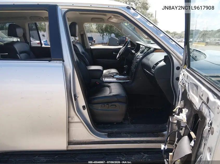 2020 Nissan Armada Sl 4Wd VIN: JN8AY2NC1L9617908 Lot: 45546987