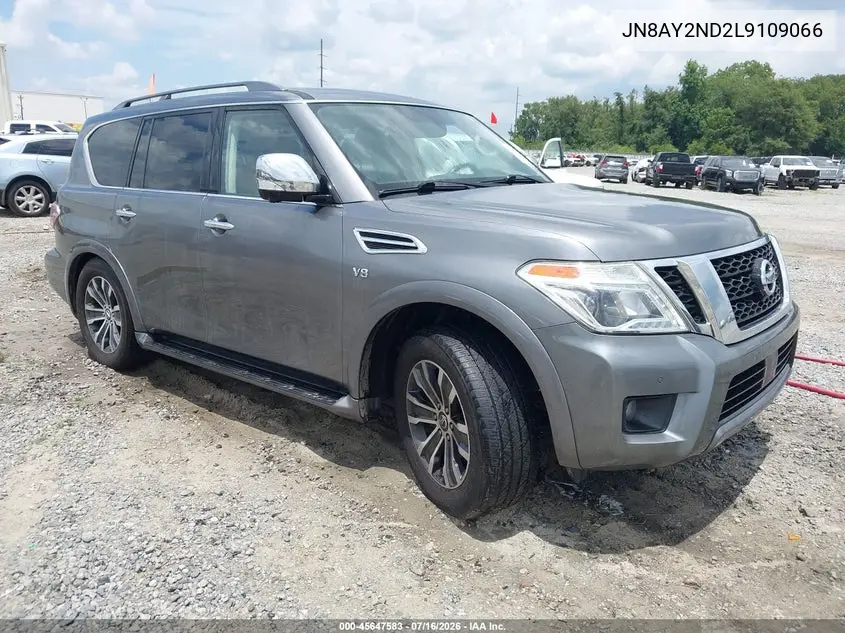 2020 Nissan Armada Sl 2Wd VIN: JN8AY2ND2L9109066 Lot: 45647583