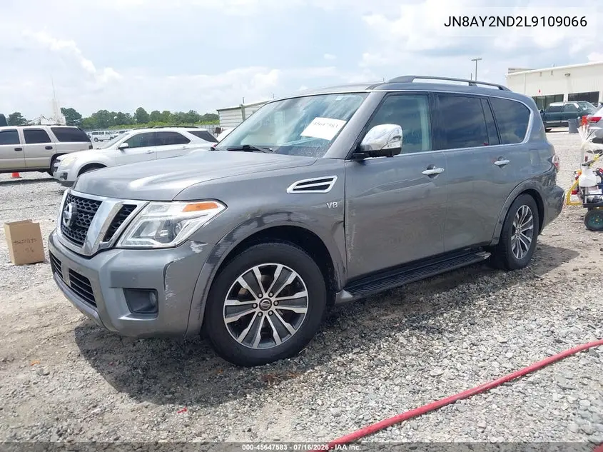 2020 Nissan Armada Sl 2Wd VIN: JN8AY2ND2L9109066 Lot: 45647583