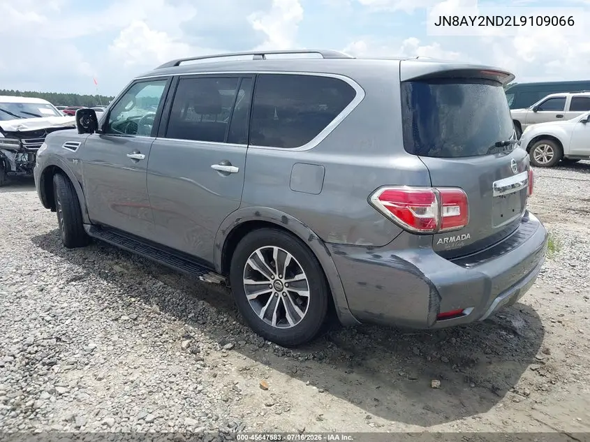 2020 Nissan Armada Sl 2Wd VIN: JN8AY2ND2L9109066 Lot: 45647583