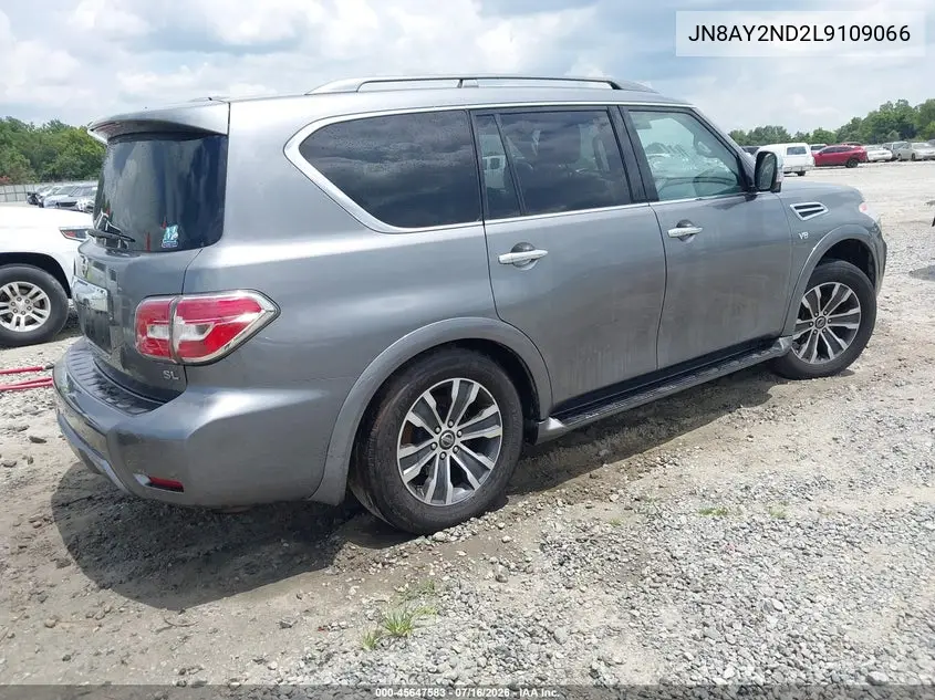2020 Nissan Armada Sl 2Wd VIN: JN8AY2ND2L9109066 Lot: 45647583