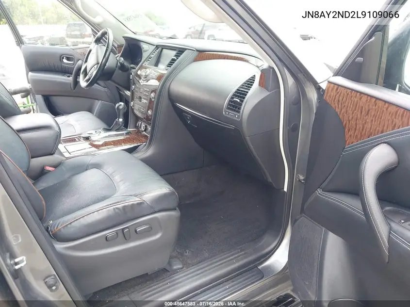 2020 Nissan Armada Sl 2Wd VIN: JN8AY2ND2L9109066 Lot: 45647583
