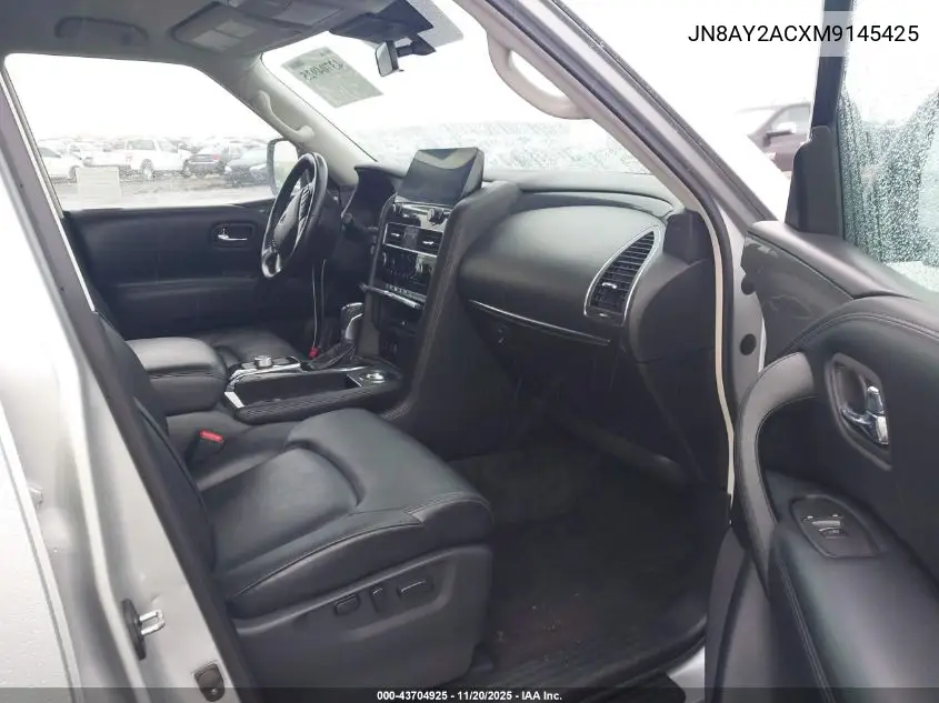 JN8AY2ACXM9145425 2021 Nissan Armada Sv 2Wd