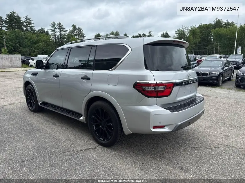 JN8AY2BA1M9372547 2021 Nissan Armada Sl