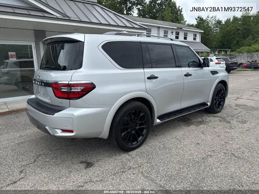 JN8AY2BA1M9372547 2021 Nissan Armada Sl