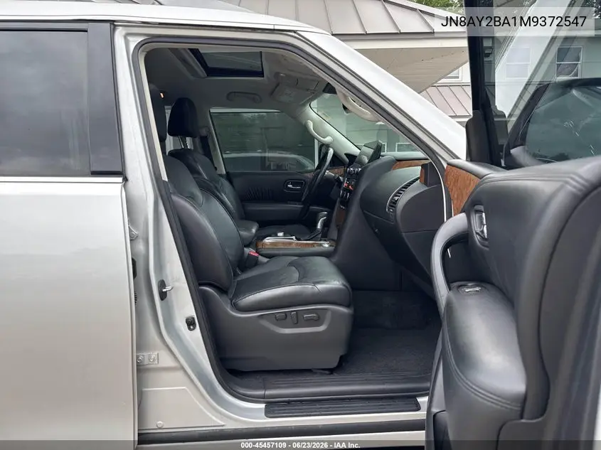 JN8AY2BA1M9372547 2021 Nissan Armada Sl
