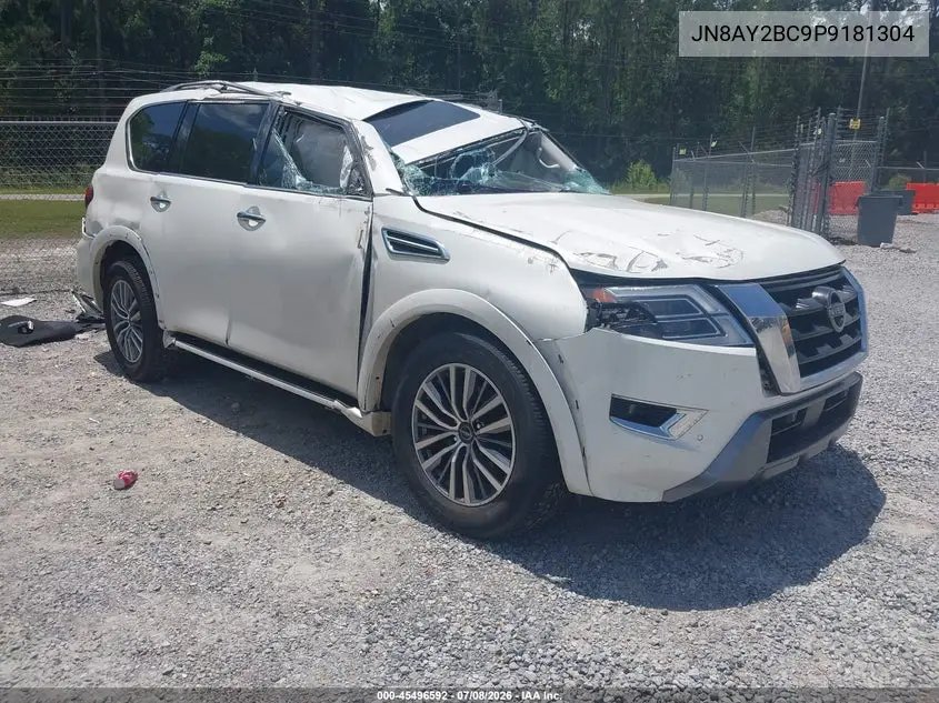 2023 Nissan Armada Sl 2Wd VIN: JN8AY2BC9P9181304 Lot: 45496592