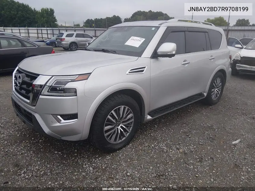 2024 Nissan Armada Sl 4Wd VIN: JN8AY2BD7R9708199 Lot: 45623291