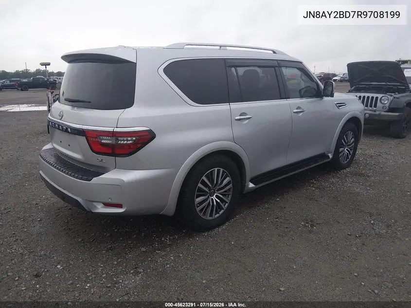 2024 Nissan Armada Sl 4Wd VIN: JN8AY2BD7R9708199 Lot: 45623291