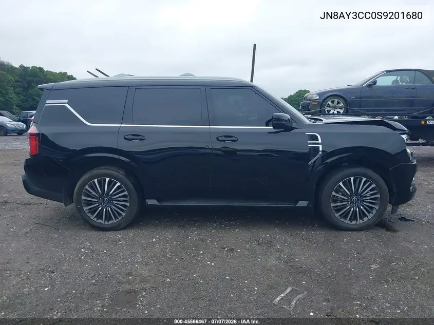 2025 Nissan Armada Platinum Reserve 4Wd VIN: JN8AY3CC0S9201680 Lot: 45566467