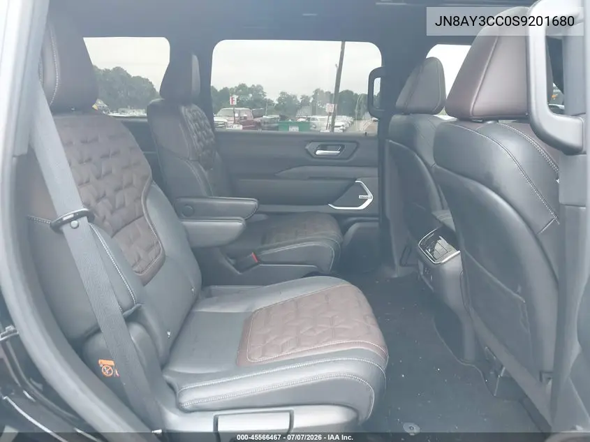 2025 Nissan Armada Platinum Reserve 4Wd VIN: JN8AY3CC0S9201680 Lot: 45566467