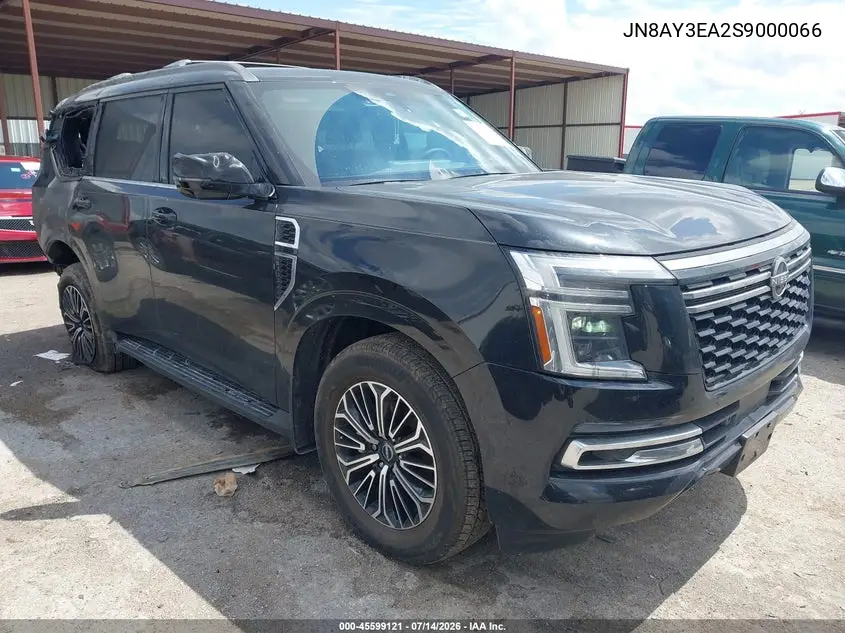 2025 Nissan Armada Platinum 2Wd VIN: JN8AY3EA2S9000066 Lot: 45599121