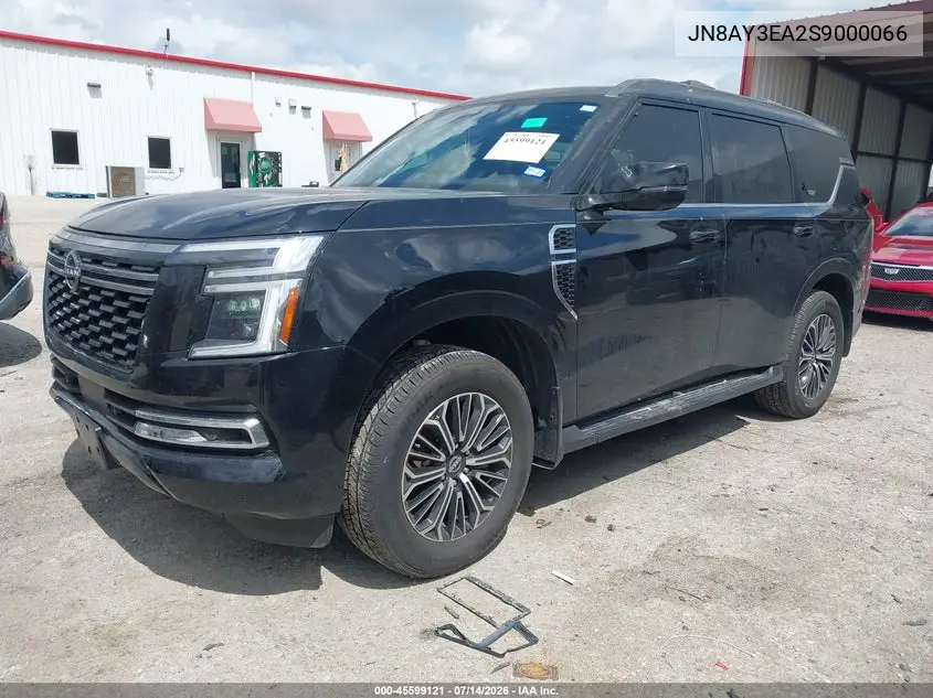 2025 Nissan Armada Platinum 2Wd VIN: JN8AY3EA2S9000066 Lot: 45599121