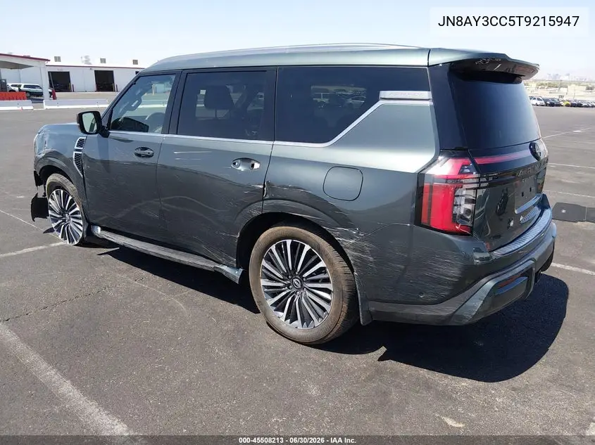 2026 Nissan Armada Platinum Reserve VIN: JN8AY3CC5T9215947 Lot: 45508213