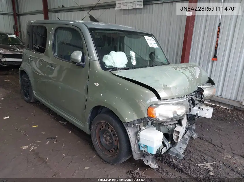 2009 Nissan Cube 1.8S VIN: JN8AZ28R59T114701 Lot: 44541193