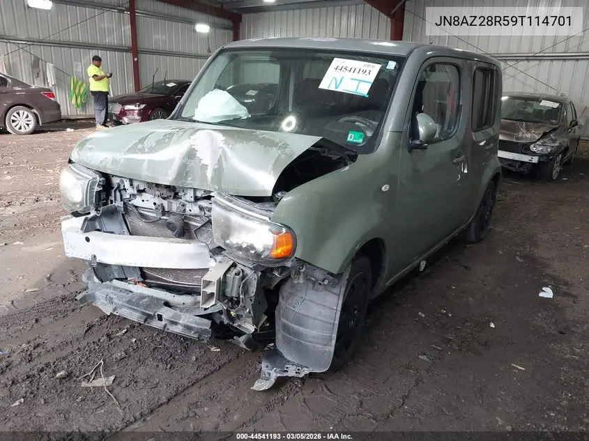 2009 Nissan Cube 1.8S VIN: JN8AZ28R59T114701 Lot: 44541193